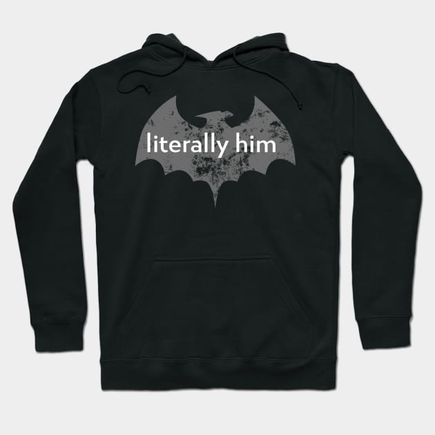 Bat Man literally me Gym Apparel Hoodie by Thom ^_^